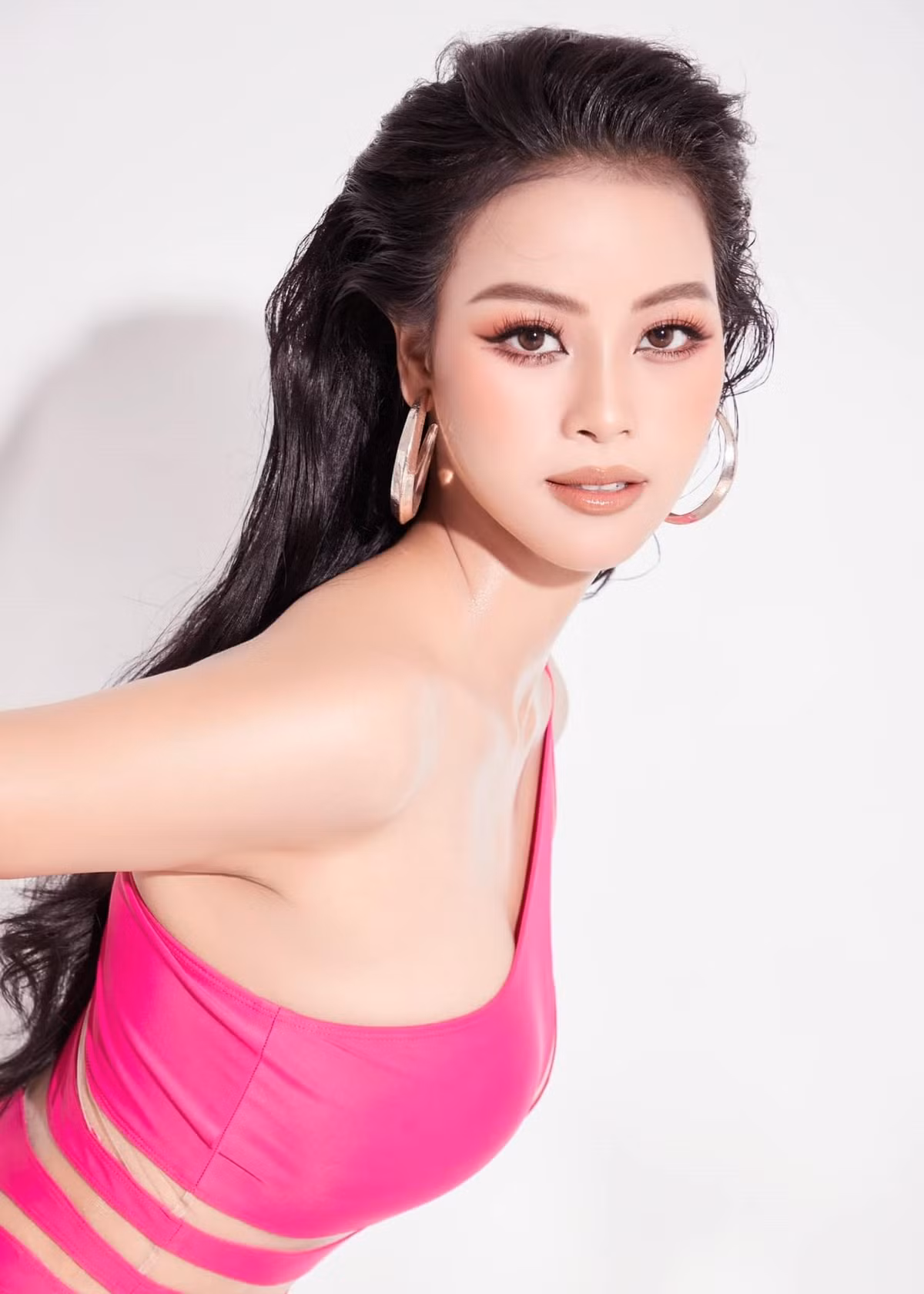 Nhanh chóng, Đào Hiền dự thi Hoa hậu Việt Nam 2024 nhưng dừng lại ở vòng sơ khảo. Ảnh: Instagram Đào Hiền.