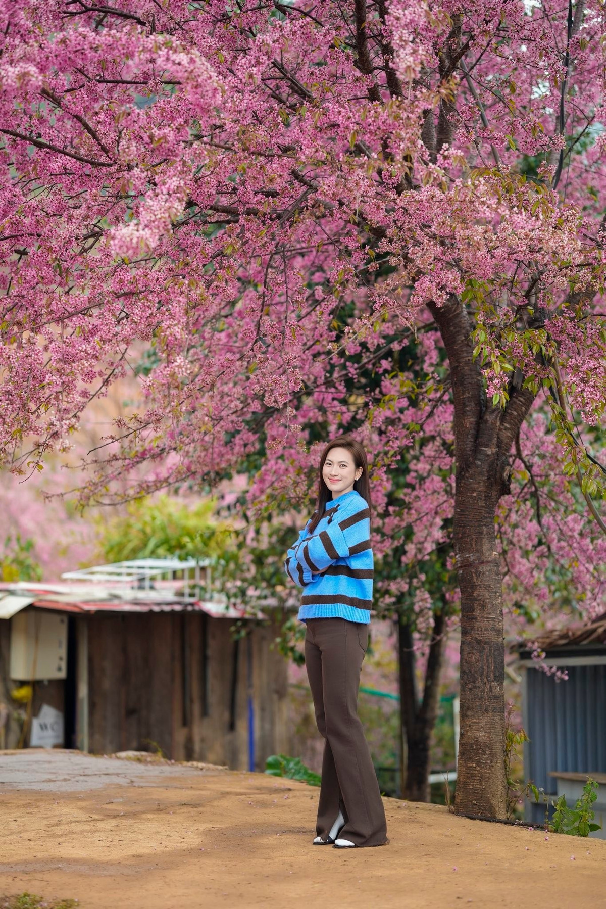 Nữ diễn viên phim Mai thích đi du lịch. Cô từng chia sẻ trên Tiền Phong: "Ở độ tuổi nào, tôi cũng muốn được đi thật nhiều. Những chuyến đi cho tôi được quan sát cuộc sống, thêm vốn sống và cảm hứng sáng tạo". Ảnh: FB Phương Anh Đào.