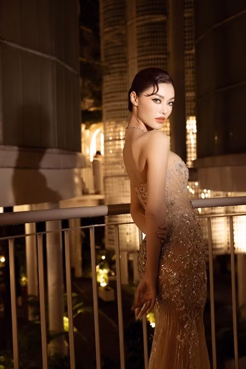 Tháng 9/2024, rộ tin đồn Kiều Loan bí mật sinh con. Phía nàng hậu không lên tiếng về những lời đồn đoán. Ảnh: FB Kiều Loan.