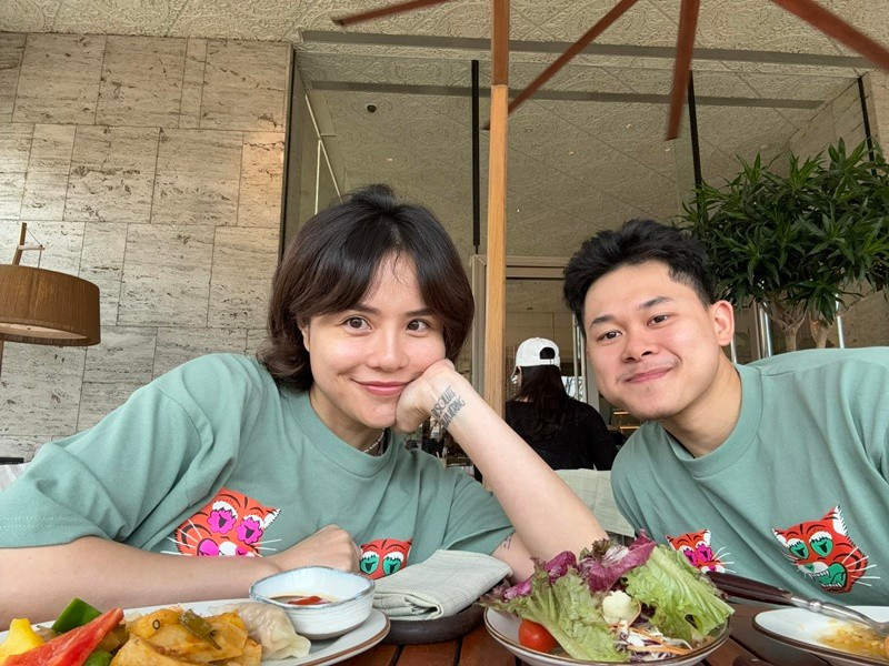 Thái Trinh nhận lời hẹn hò Thái Minh cách đây 2 năm tại Hạ Long. Ảnh: FB Thái Trinh.