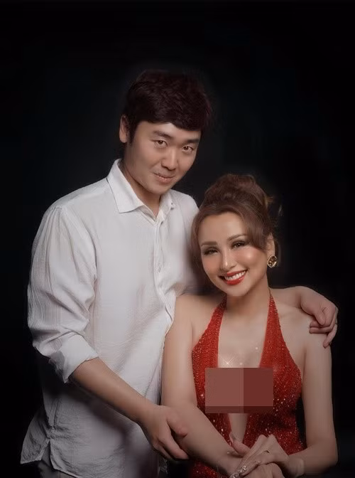 Chồng Diễm Hương kinh doanh và làm MC ở Canada nhiều năm qua.