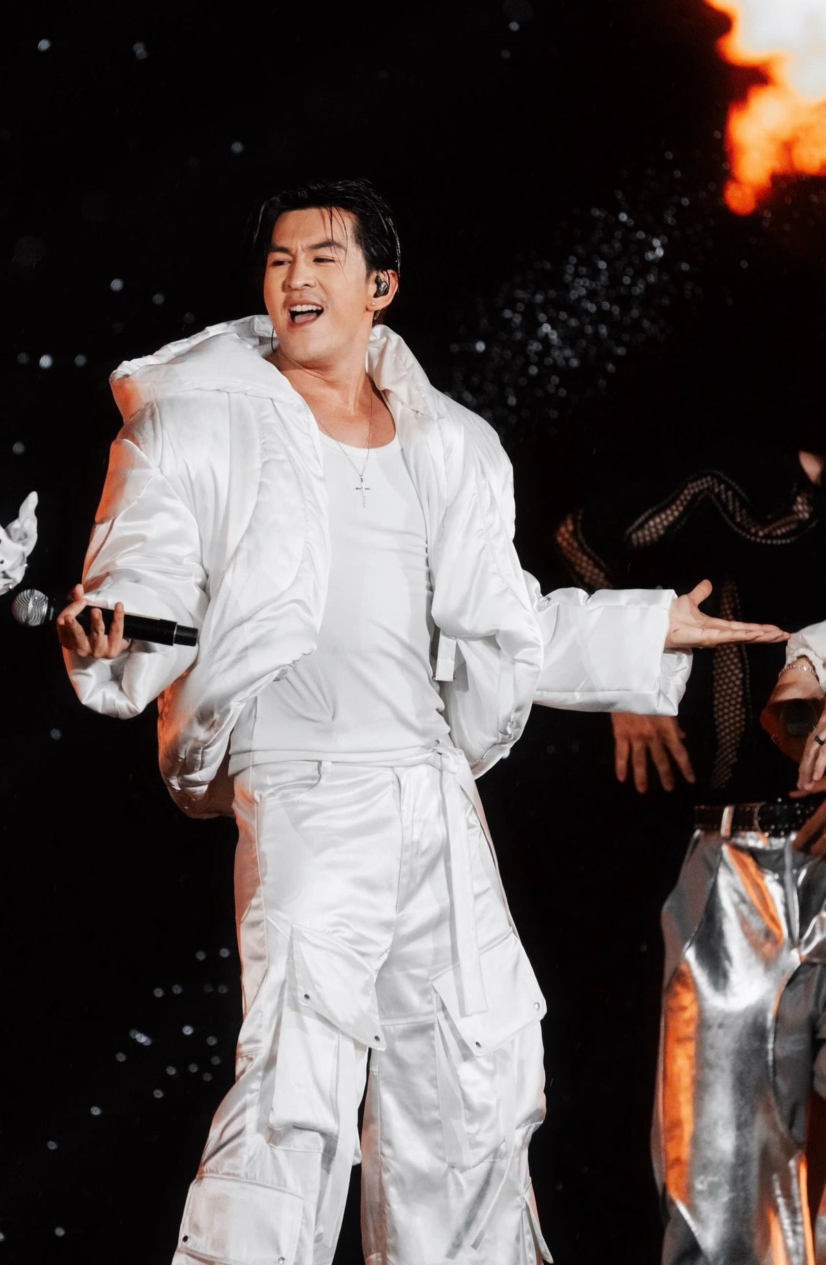 Năm 2024, Thiên Minh gây chú ý khi tham gia chương trình Anh trai vượt ngàn chông gai. Ảnh: FB Thiên Minh.