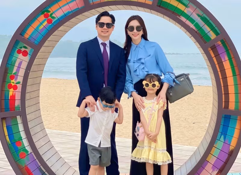 Bé Sophie chào đời năm 2018, thừa hưởng nhiều nét đẹp của bố mẹ. Ảnh: FB Thu Thảo.