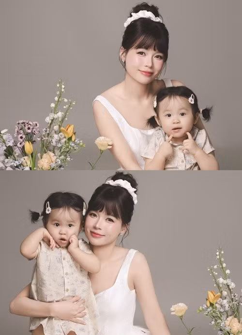 Bộ ảnh giữ lại cả những biểu cảm tự nhiên của cặp song sinh nhà Sam, khiến nhiều người xem thích thú.