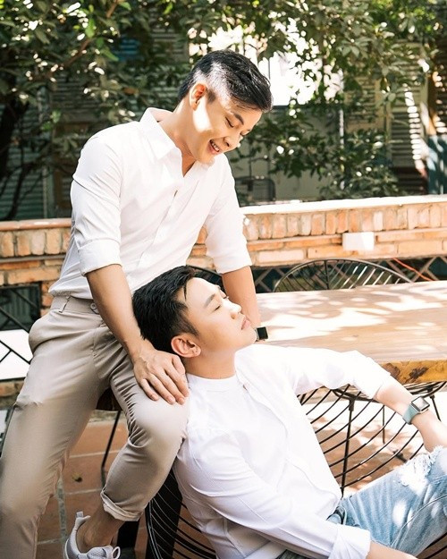 Cặp đôi đồng giới xem nhau là tri kỷ. Ảnh: FB Don Nguyễn.