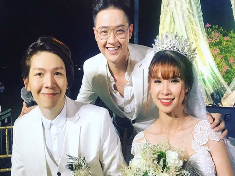 Khởi My không chỉ lên tiếng về tin đồn bầu bí mà còn chia sẻ lý do hiếm khi đăng tải hình ảnh chồng. Ảnh: Dân Việt.