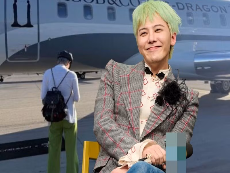 Mới đây, theo Tiền Phong, một thương hiệu nổi tiếng thế giới đã tài trợ chuyên cơ riêng để đưa đón G-Dragon trong chuyến lưu diễn ở Mỹ. Ảnh: Saostar.