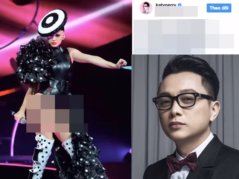 Theo cây bút Fawnia Soo Hoo, Katy Perry đánh giá trang phục Công Trí có những đường cắt phức tạp, cách xếp nếp ấn tượng, sáng tạo. Ảnh: Khám Phá.