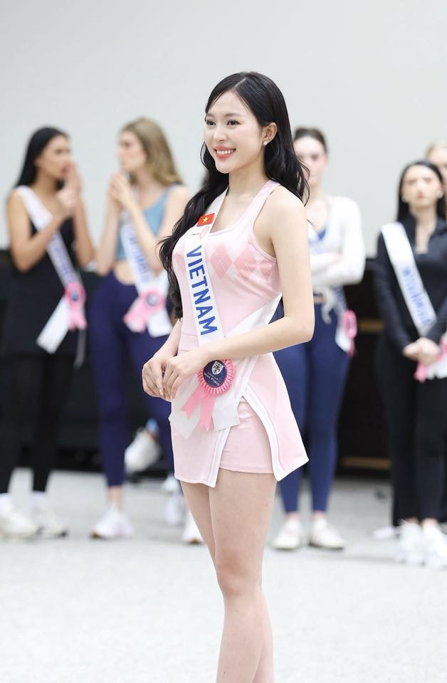 Chung kết Miss International 2025 dự kiến diễn ra vào ngày 27/11 tại Nhật Bản. Cuộc thi năm nay có hơn 80 thí sinh tham gia. Ảnh: FB Kiều Duy.