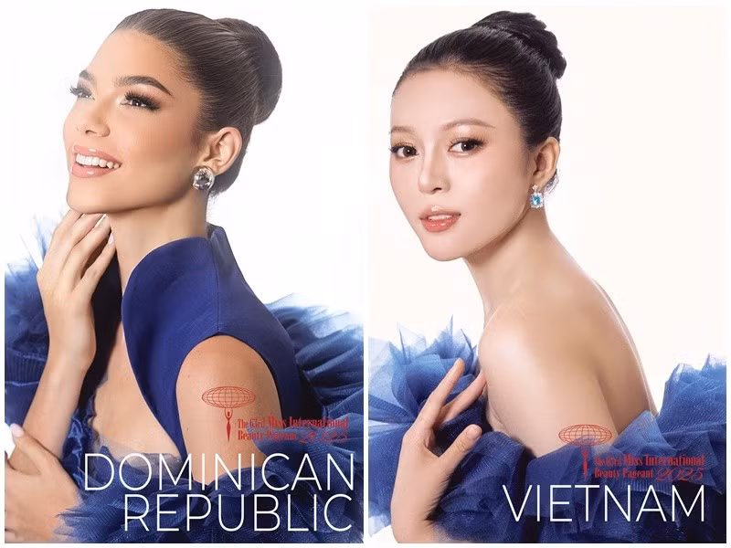Các đại diện: Việt Nam, Cộng Hòa Dominica, Hà Lan…cũng được kỳ vọng tiến sâu trong chung kết Miss International 2025.
