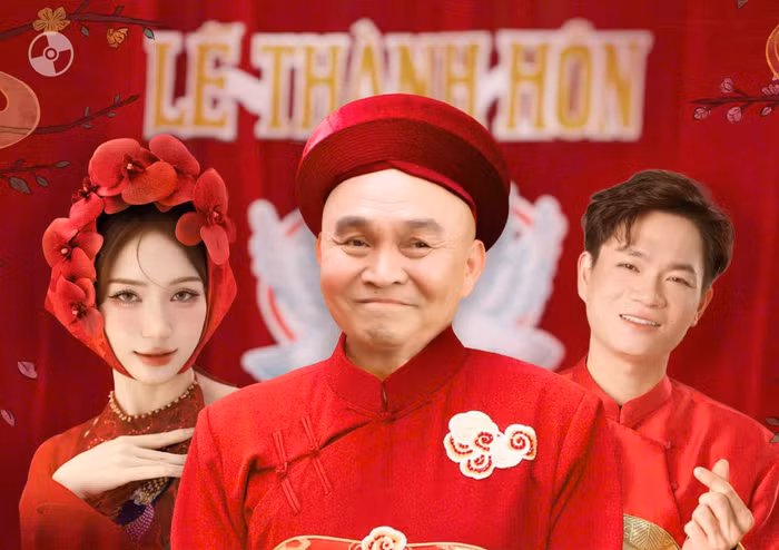 Ca khúc nhạc phim có sự tham gia của Hòa Minzy, nghệ sĩ Xuân Hinh và Tuấn Cry trong Lão Ông Cưới Vợ. - Ảnh: NSX