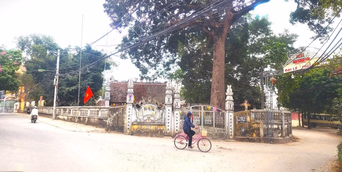 Di tích lịch sử - văn hóa cấp quốc gia chùa Bảo Tháp (xã Đại Thanh). Ảnh: Báo Đại Đoàn Kết.