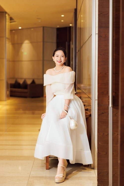 Trước đây, Phan Như Thảo đóng phim: Sắc đẹp và danh vọng, Số phận bị đánh cắp, Ranh giới trắng đen, Đò dọc, Gái ế kén chồng, Vàng trắng. Ảnh: FB Phan Như Thảo.