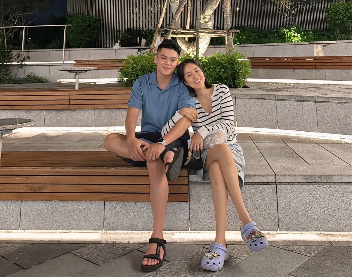 Lê Phương tiết lộ, Trung Kiên thường nhắn tin xin lỗi trước nhưng lâu lâu cô cũng có chủ động làm điều này. Ảnh: FB Lê Phương.