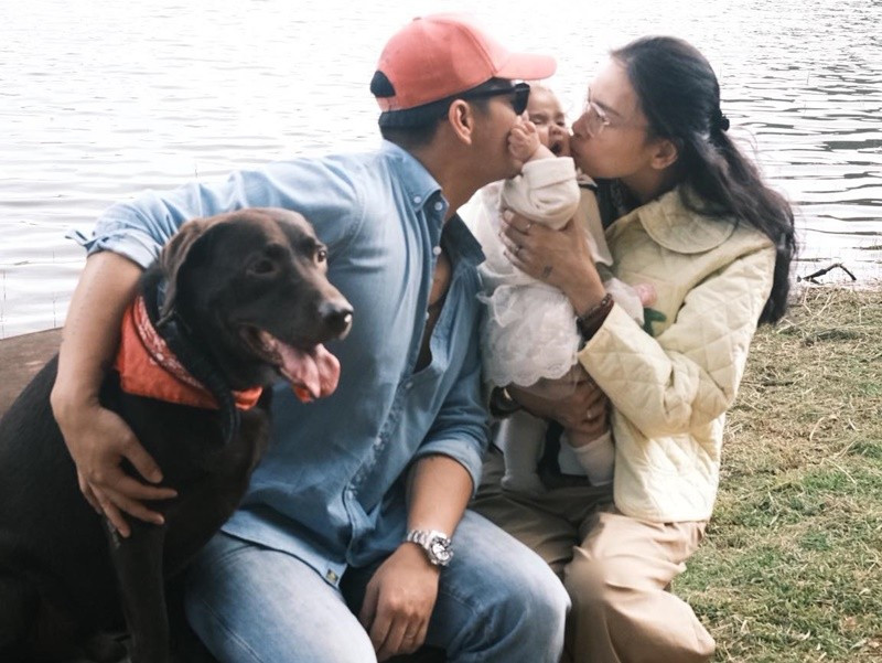 Ngô Thanh Vân tâm sự: "Vẫn còn đoạn đường dài lắm nhưng nền tảng ta xây dựng hôm nay sẽ giúp em bé của mẹ là một em bé khoẻ mạnh trong tương lai nhé". Ảnh: Instagram Ngô Thanh Vân.