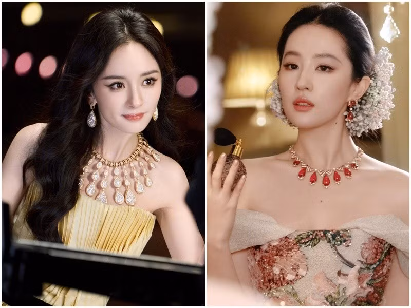 Lưu Diệc Phi và Dương Mịch không lên tiếng về những đồn đoán liên quan đến mối quan hệ giữa hai người nhiều năm qua. Ảnh: Tiền Phong.