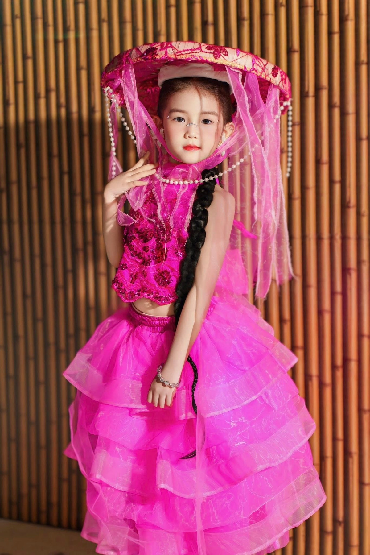 Khánh Đơn cảm ơn khán giả đã dành nhiều lời khen tốt đẹp cho bé Đồng Đồng. Ảnh: FB Đồng Đồng.