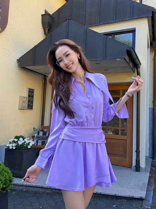 Bảo Ngọc cao 1m86, có đôi chân dài 1m23 bởi vậy cô "cân" mọi phong cách. Ảnh: FB Bảo Ngọc.