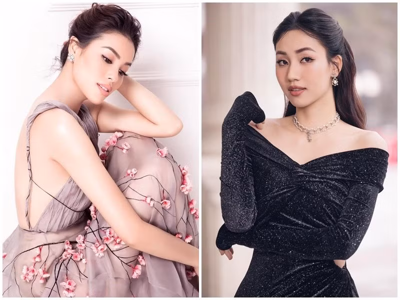 Phạm Hương và Trà My được khen ngợi sở hữu nhan sắc mặn mà, quyến rũ hơn thời mới vào showbiz. Ảnh: Instagram Phạm Hương, FB Trà My.