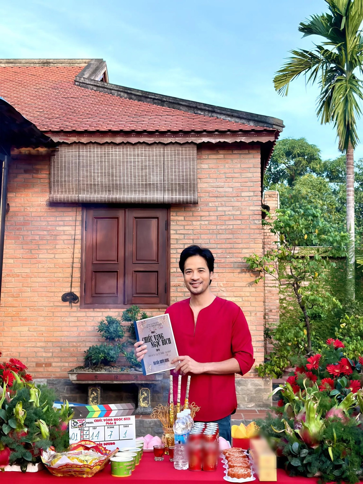 Đoàn Minh Tài bắt đầu quay phim Chiếc vòng ngọc bích phần 2.