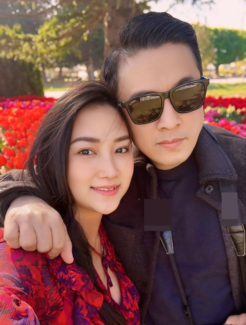 Yến Phương có hai con với Lam Trường sau 11 năm về chung một nhà. Ảnh: FB Lam Trường.