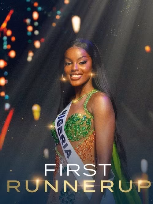 Đại diện Nigeria Chidimma Adetshina đoạt á hậu 1 Miss Universe 2024. Cô đăng quang Miss Universe Nigeria 2024 trước khi thi quốc tế. Ảnh: Miss Universe.