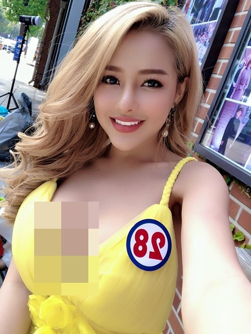 Theo Vnmedia, Ngân 98 từng giành danh hiệu á hậu 2 cuộc thi Miss Business Beauty World 2019 (Hoa hậu Doanh nhân sắc đẹp thế giới 2019) được tổ chức tại Hàn Quốc. Ảnh: Dân Việt.