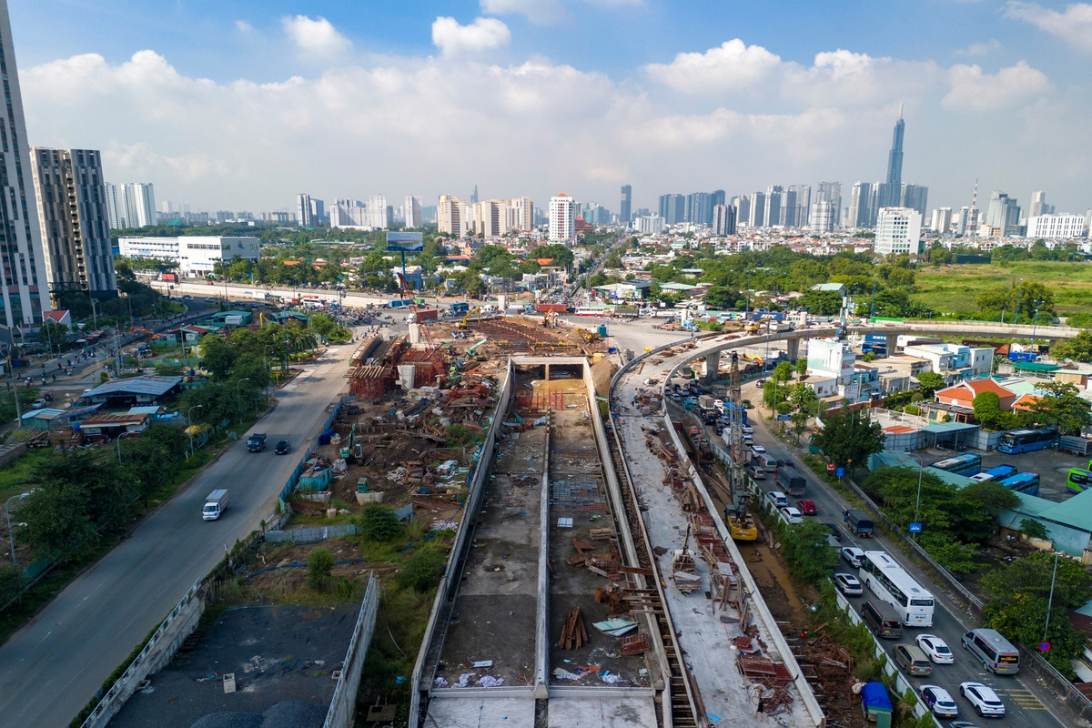 View - Cận cảnh cầu vượt nút giao An Phú dự kiến thông xe trong năm nay | Báo Tri thức và Cuộc sống - TIN TỨC PHỔ BIẾN KIẾN THỨC 24H