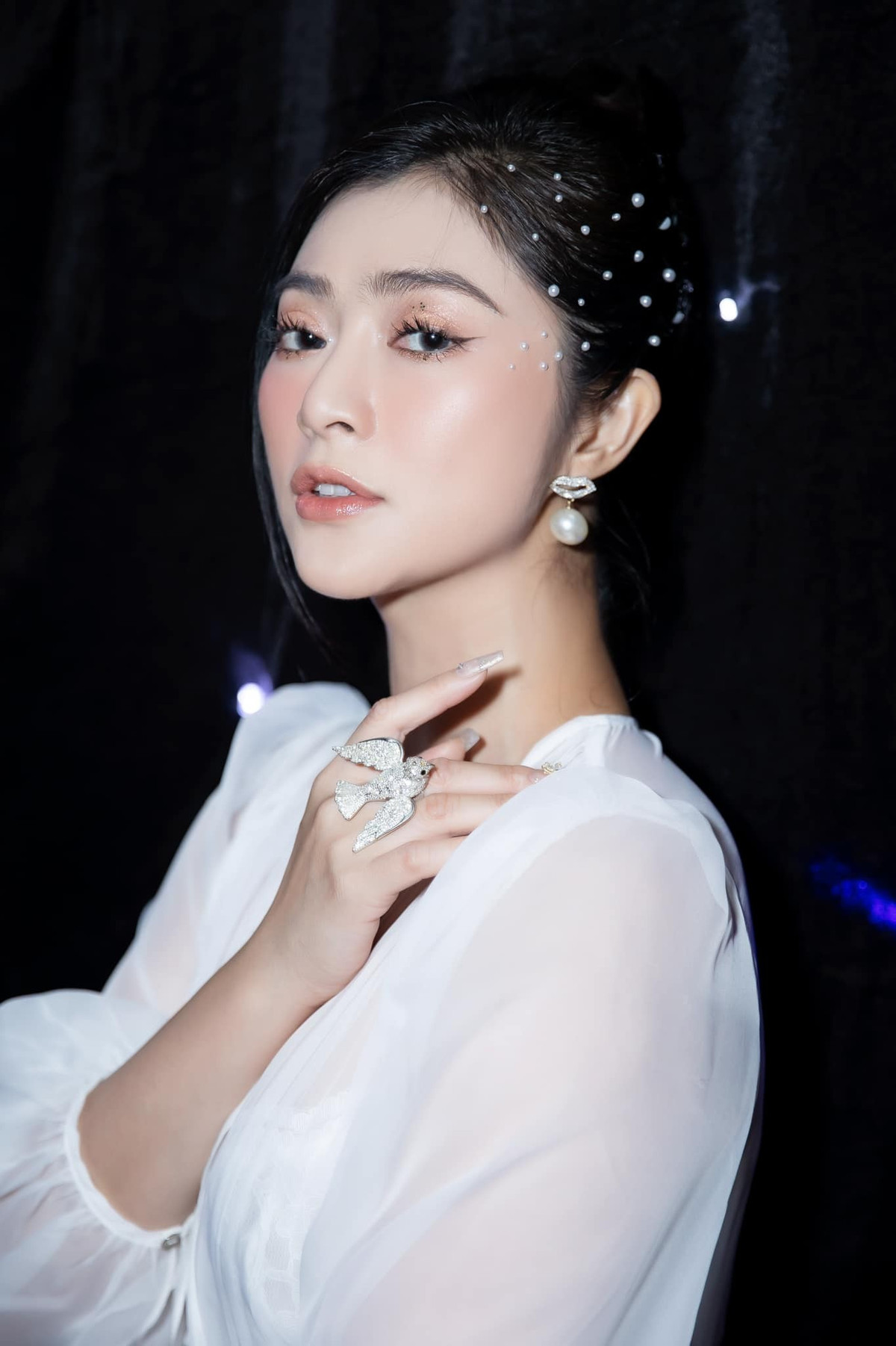 Năm 2009, Thanh Trúc được đạo diễn Võ Việt Hùng phát hiện và mời đóng phim Tình án. Với vai diễn này, cô giành được giải thưởng Nữ diễn viên được yêu thích nhất ở lễ trao giải Mai Vàng và Giải thưởng Truyền hình HTV năm 2009. Ảnh: FB Thanh Trúc.