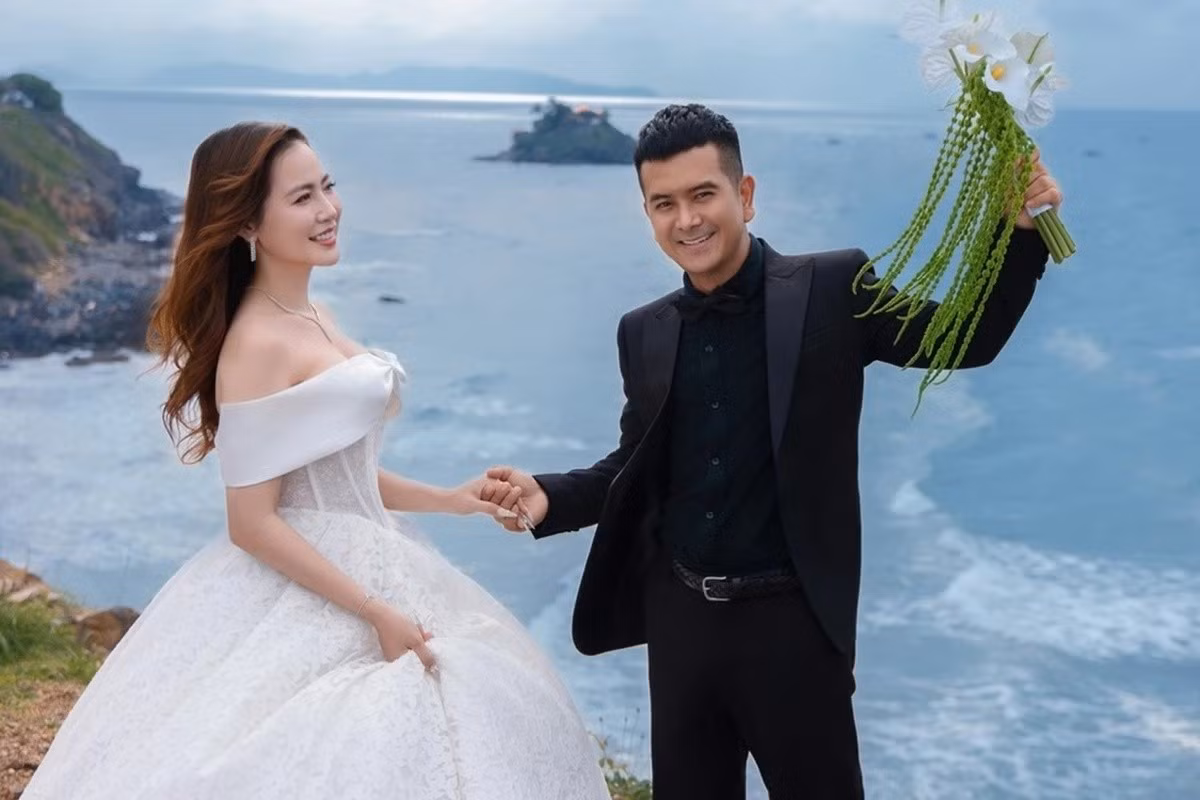 Vợ sắp cưới của Hùng Thuận tên Tuệ Tâm, sở hữu nhan sắc xinh đẹp, không hoạt động trong showbiz Việt. Ảnh: Znews.