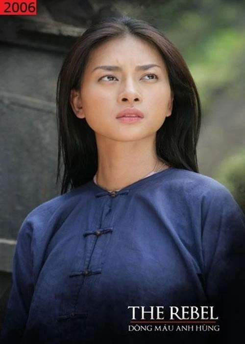 Ngô Thanh Vân nổi tiếng khi đóng nữ chính phim Dòng máu anh hùng. Sau dự án này, người đẹp tham gia nhiều bộ phim hành động, được khán giả đặt cho biệt danh ‘đả nữ’. Ảnh: HTV.