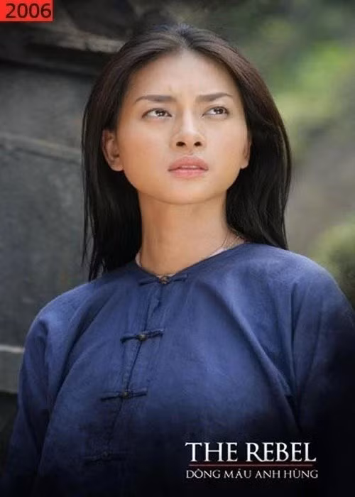 Ngô Thanh Vân nổi tiếng khi đóng nữ chính phim Dòng máu anh hùng. Sau dự án này, người đẹp tham gia nhiều bộ phim hành động, được khán giả đặt cho biệt danh ‘đả nữ’. Ảnh: HTV.