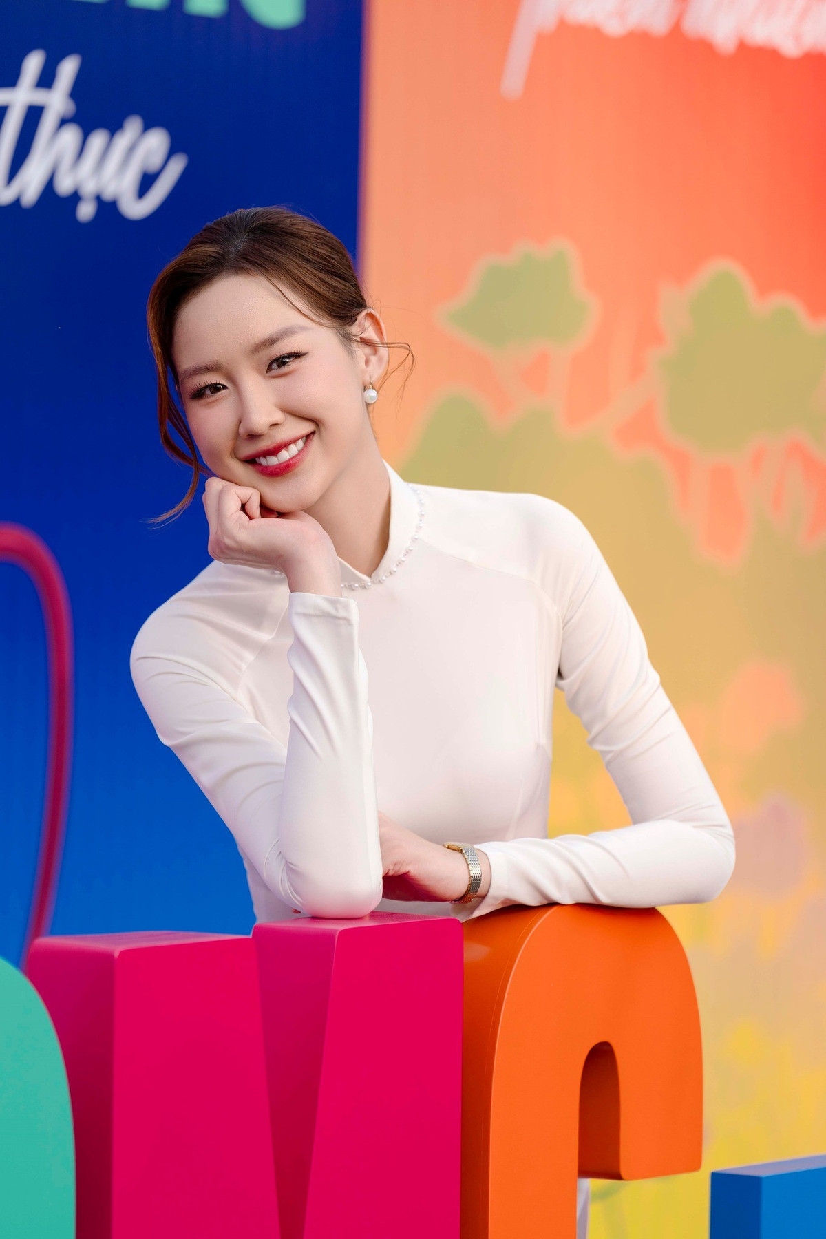 Lê Nguyễn Bảo Ngọc được đánh giá là gương mặt phù hợp với tiêu chí của Miss World – cuộc thi đề cao vẻ đẹp tri thức, nhân ái và các dự án mang giá trị cộng đồng. Ảnh: FB Bảo Ngọc.