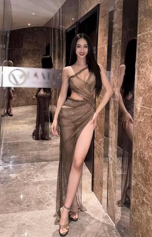 Thúy Quỳnh vào top 10 Siêu mẫu Việt Nam 2018, top 10 Hoa hậu Hoàn vũ Việt Nam 2022, đoạt Á hậu 2 Miss Universe Vietnam 2024. Ảnh: FB Vũ Thúy Quỳnh.