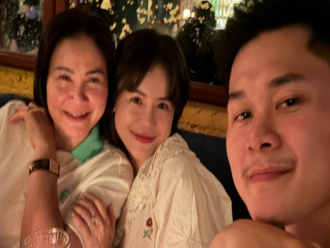 Nữ ca sĩ được mẹ chồng yêu thương trước cả khi làm đám cưới. Ảnh: FB Thái Trinh.