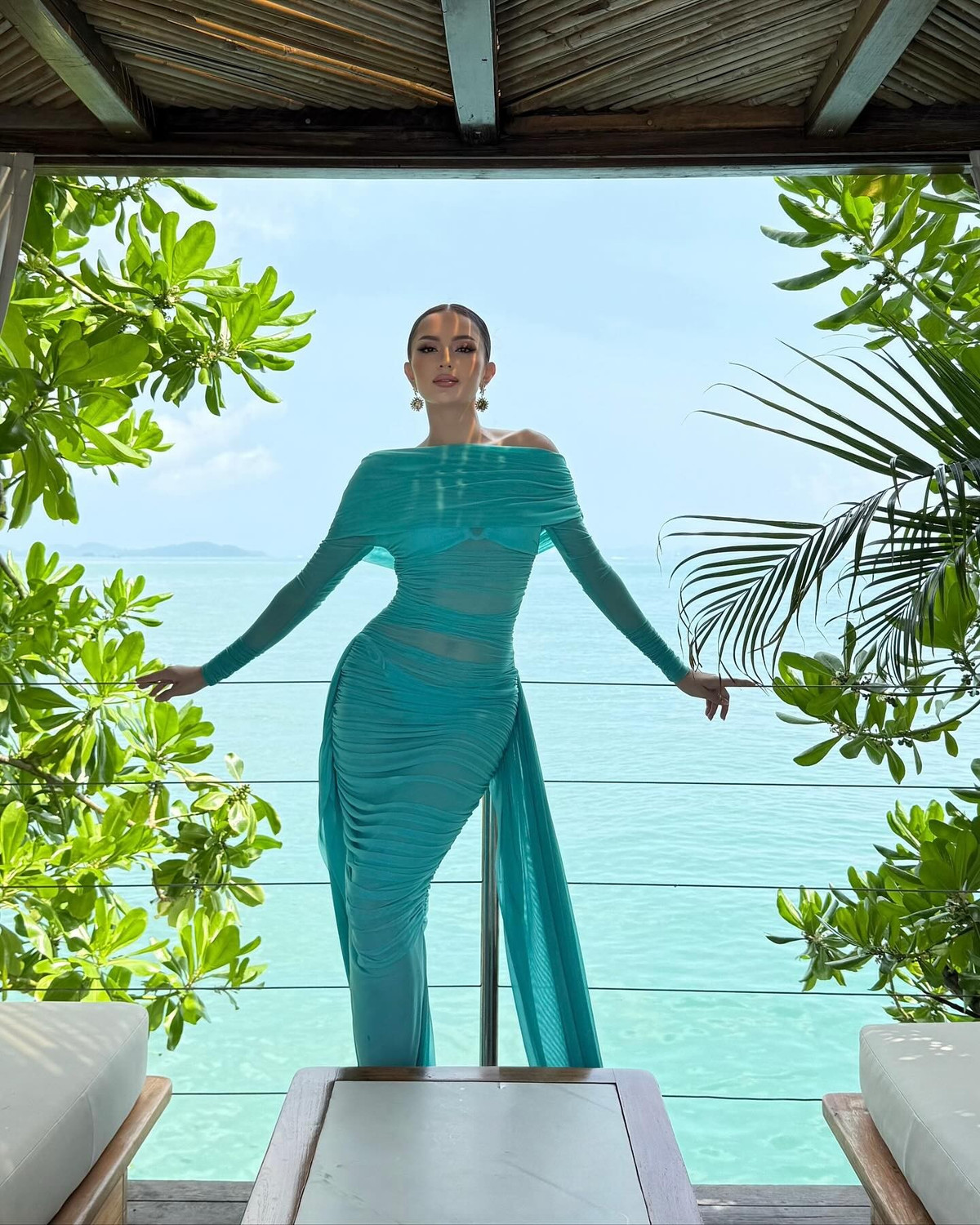 Maria Ahtisa Manalo có bố mang dòng máu Thụy Điển và Phần Lan, mẹ là người mang hai dòng máu Philippines và Tây Ban Nha. Ảnh: FB Maria Ahtisa Manalo.