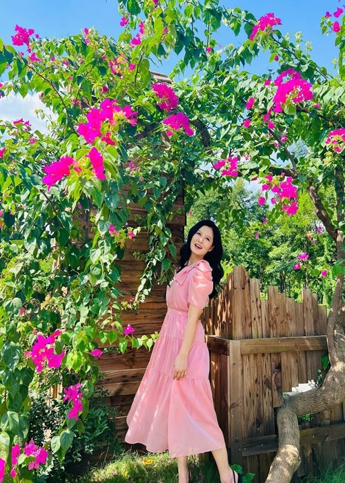 Trong cuộc phỏng vấn với Tiền Phong, Thúy Hà cho biết, cô nhận quyết định ly hôn vào năm 2018. Ảnh: FB Đinh Thị Thúy Hà.