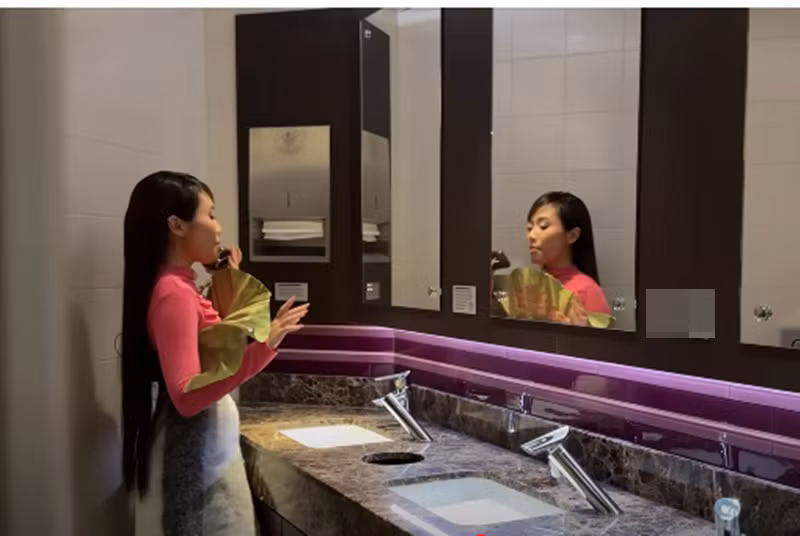 Ở Sing! Asia 2025, ít ngày trước, Phương Mỹ Chi giành chiến thắng tứ kết. Ảnh: FB Phương Mỹ Chi.