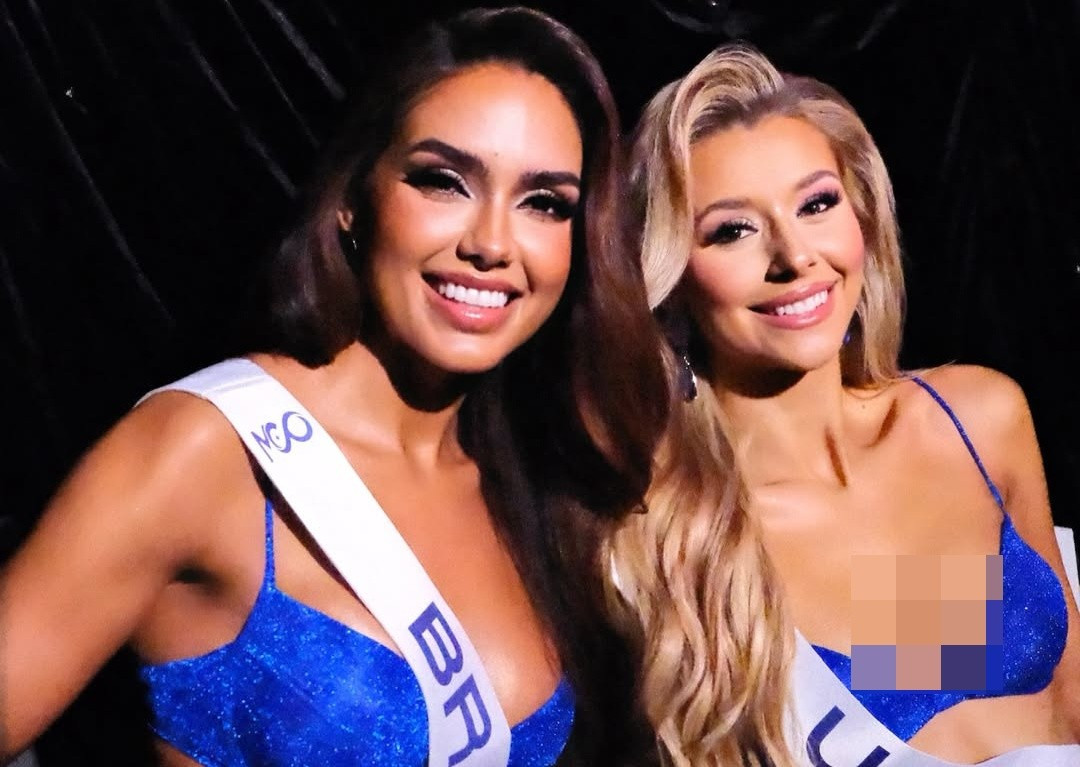 Hình ảnh tân hoa hậu trong trang phục áo tắm toát lên vẻ đẹp hiện đại, năng động, thể hiện quá trình rèn luyện nghiêm túc và ý thức giữ gìn hình thể. Ảnh: Miss Cosmo USA.