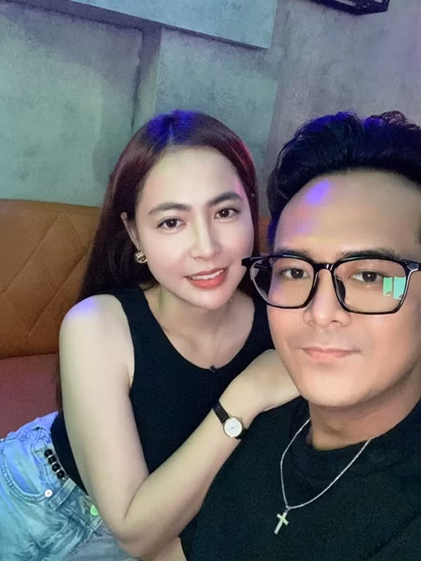 Tuệ Tâm sở hữu gương mặt khả ái. Cô được khen ngợi đẹp đôi bên Hùng Thuận. Ảnh: FB Hùng Thuận.