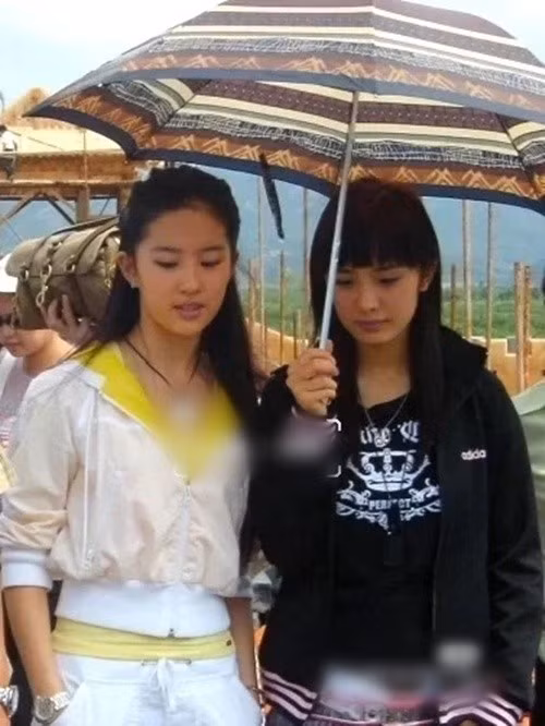 Mối quan hệ giữa Dương Mịch - Lưu Diệc Phi sau khi cả hai nổi tiếng luôn nhận được sự chú ý của nhiều khán giả. Ảnh: Saostar.