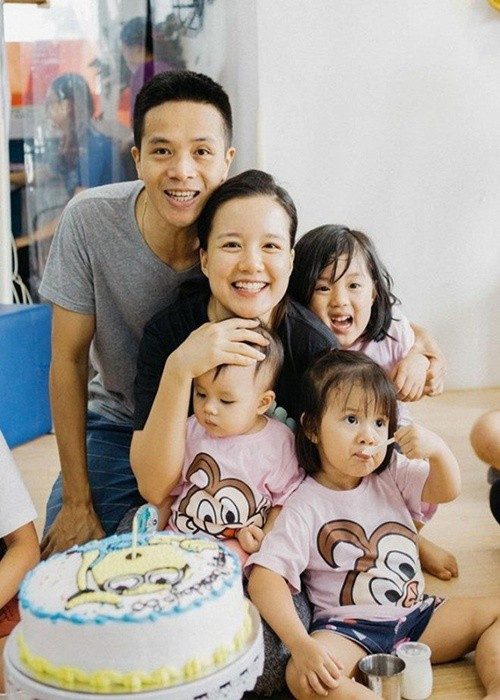 Minh Trang đã rời VTV để chăm lo gia đình, tập trung kinh doanh. Nữ MC có 4 con “đủ nếp, đủ tẻ”, bao gồm 3 con gái Daisy, Bánh Mì, Bơ và 1 cậu con trai Ruốc. Ảnh: Thời Đại Plus.