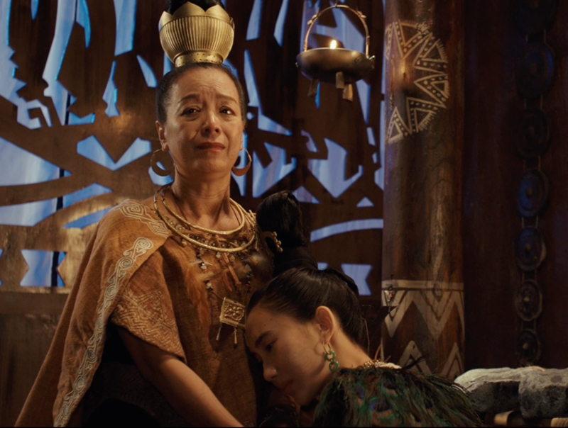 Trong phim Tết 2026 Huyền Tình Dạ Trạch, nghệ sĩ Chiều Xuân đóng vai vợ Vua Hùng. Ảnh: Vietnamnet.