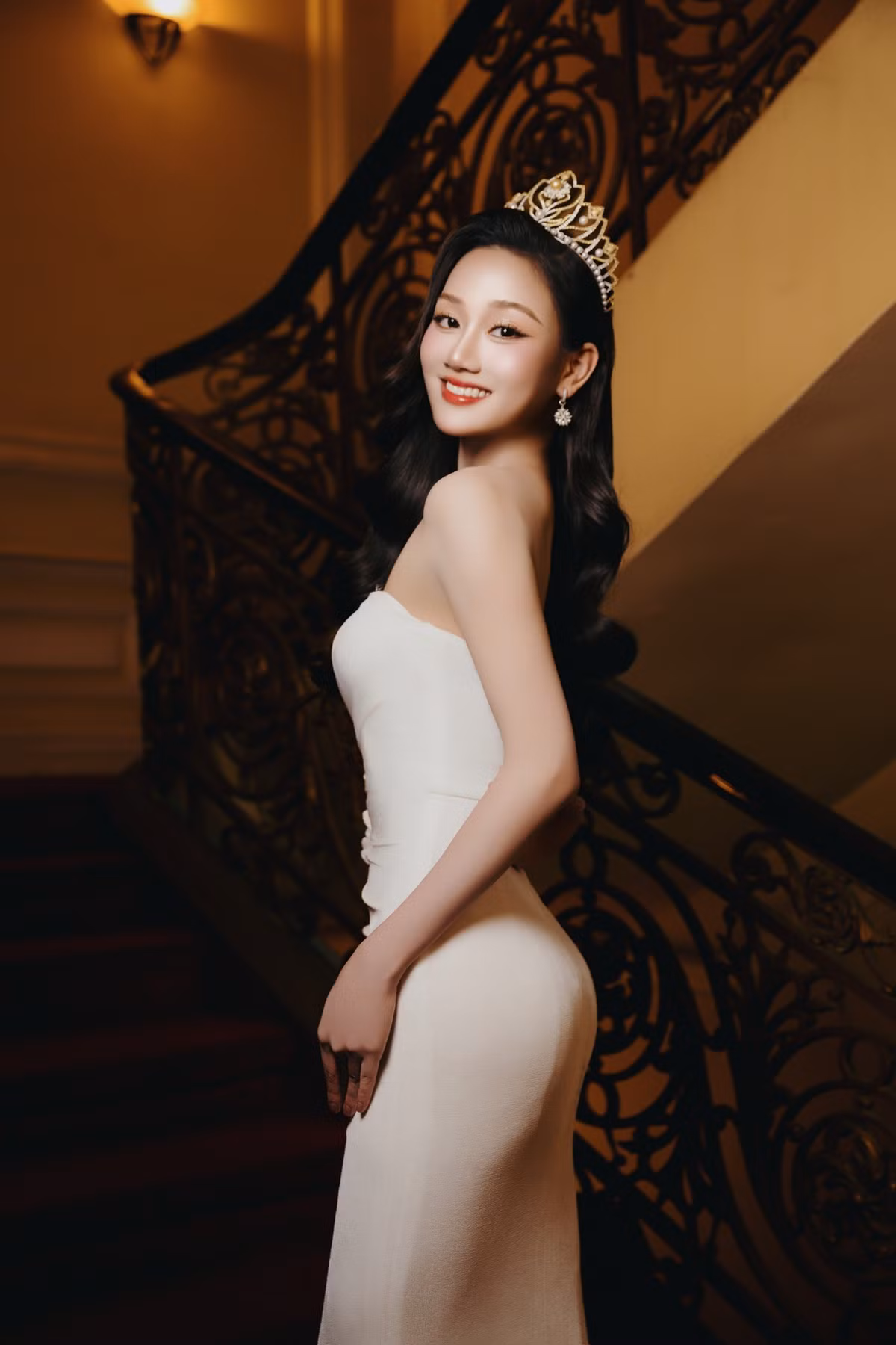 Năm 2024, Phương Thanh đoạt Á hậu 1 cuộc thi Hoa hậu Quốc gia Việt Nam. Ảnh: FB Phương Thanh.