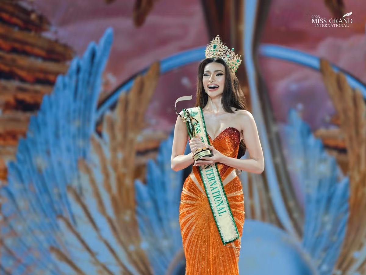 Tân Hoa hậu Hòa bình Quốc tế 2025 đang là một trong những nữ hoàng sắc đẹp tài năng nhất tại Philippines. Ảnh: Miss Grand International.