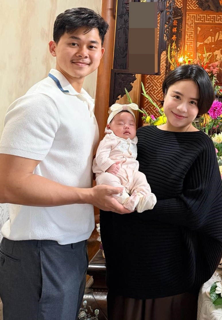 Hình ảnh đời thường của con gái Thái Trinh khiến người hâm mộ 'tan chảy' vì quá đáng yêu.