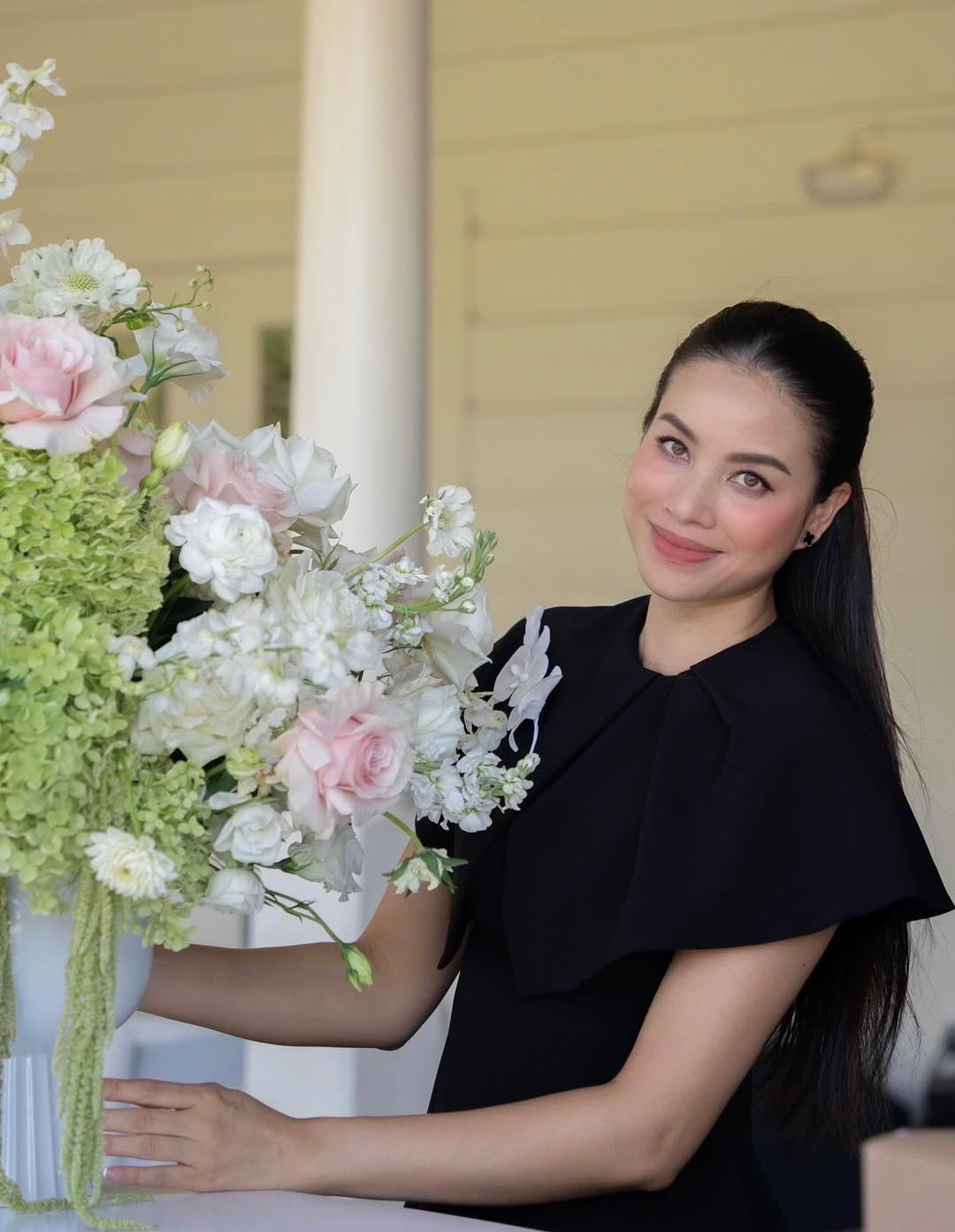 Con nuôi Hoài Linh khoe hình ảnh đón sinh nhật cách đây ít ngày. Ảnh: Instagram Phạm Hương.