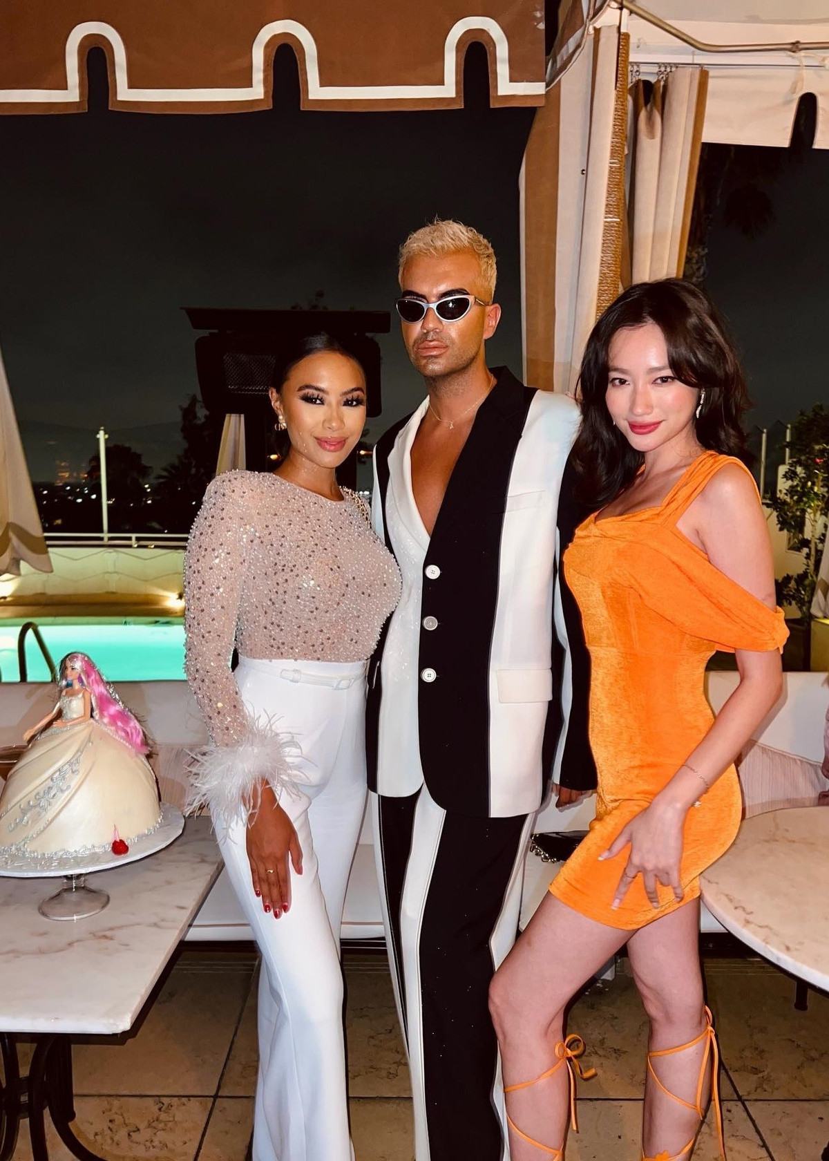 Deadline còn đề cập đến các dự án phim khác của Trúc Diễm khi cô hoạt động ở Mỹ như series The Sympathizer, Wifey Where Are You?, How To Fight In 6 Inches Heels. Ảnh: FB Trúc Diễm.