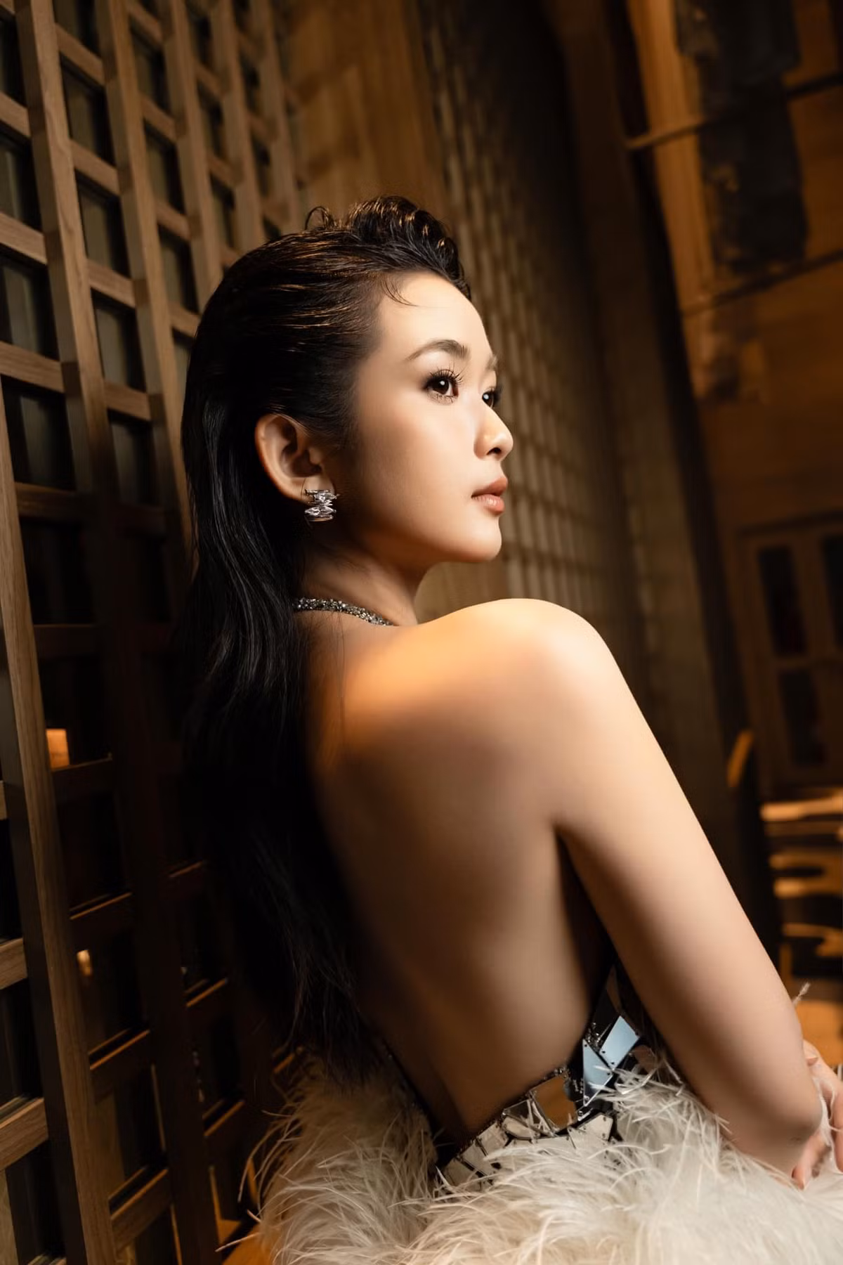 Ngọc Xuân từng giành giải Diễn viên trẻ triển vọng ở Liên hoan phim quốc tế Hà Nội 2024 với vai diễn trong phim Ngày xưa có một chuyện tình. Ảnh: FB Ngọc Xuân.