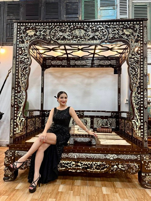 Cát Tường có đường tình duyên gây xôn xao. Ảnh: FB Cát Tường.